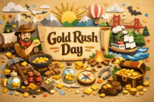 ゴールドラッシュの日に起きた金の発見とアメリカ西部開拓の歴史をわかりやすく解説