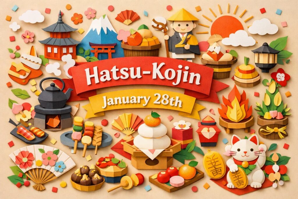 1月28日の初荒神の意味や由来、三宝荒神信仰と清荒神清澄寺で行われる初荒神大祭について解説