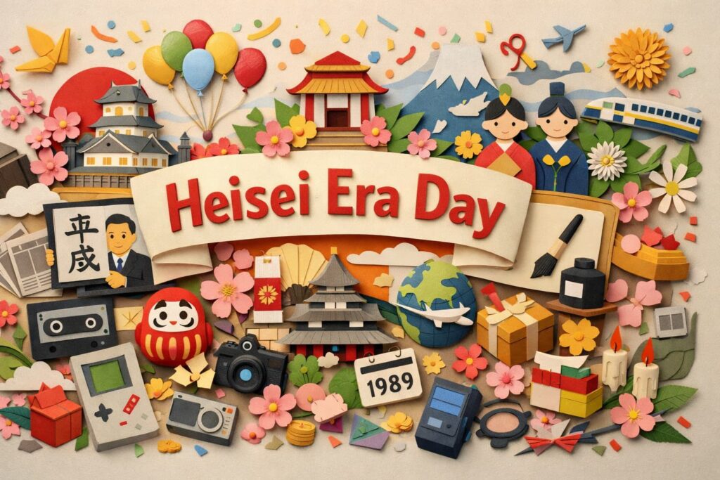 1989年1月8日に始まった元号「平成」の由来や意味、改元の背景、小渕恵三官房長官の発表と関係人物を詳しく解説。
