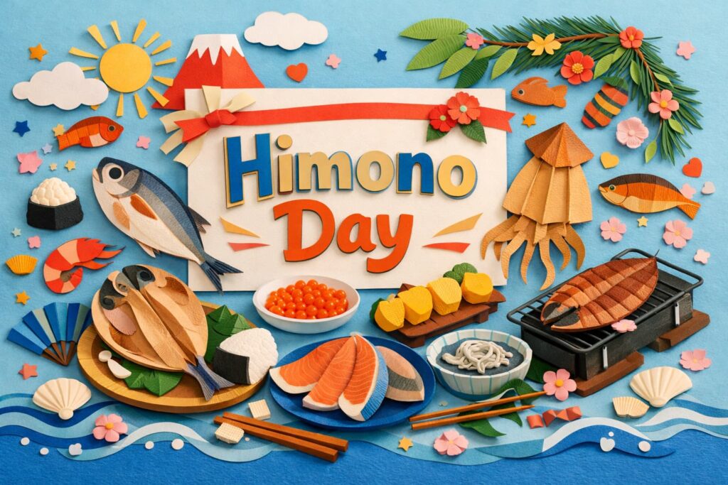 1月10日「ひものの日」の由来や干物の魅力、塩干の太助による記念日の意義を紹介