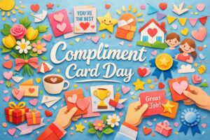 褒め言葉カードの日の由来や意味、1月14日に感謝と承認を伝える大切さ、職場や家庭で褒め言葉がもたらす前向きな効果を解説