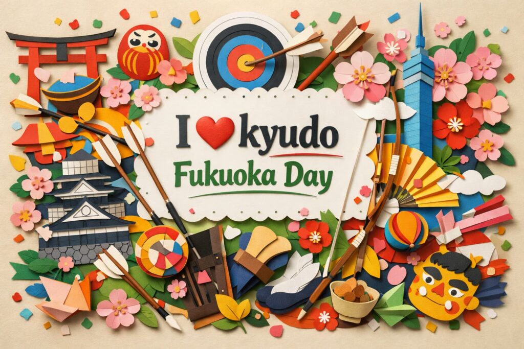 福岡の弓道文化と猪飼弓具店の想いを伝える記念日「I love kyudo福岡の日」を紹介