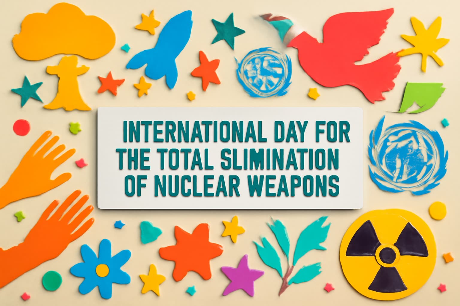 核兵器廃絶の重要性を伝える国際デーのメッセージ。核兵器廃絶への国際的な取り組みと私たちの役割を強調。