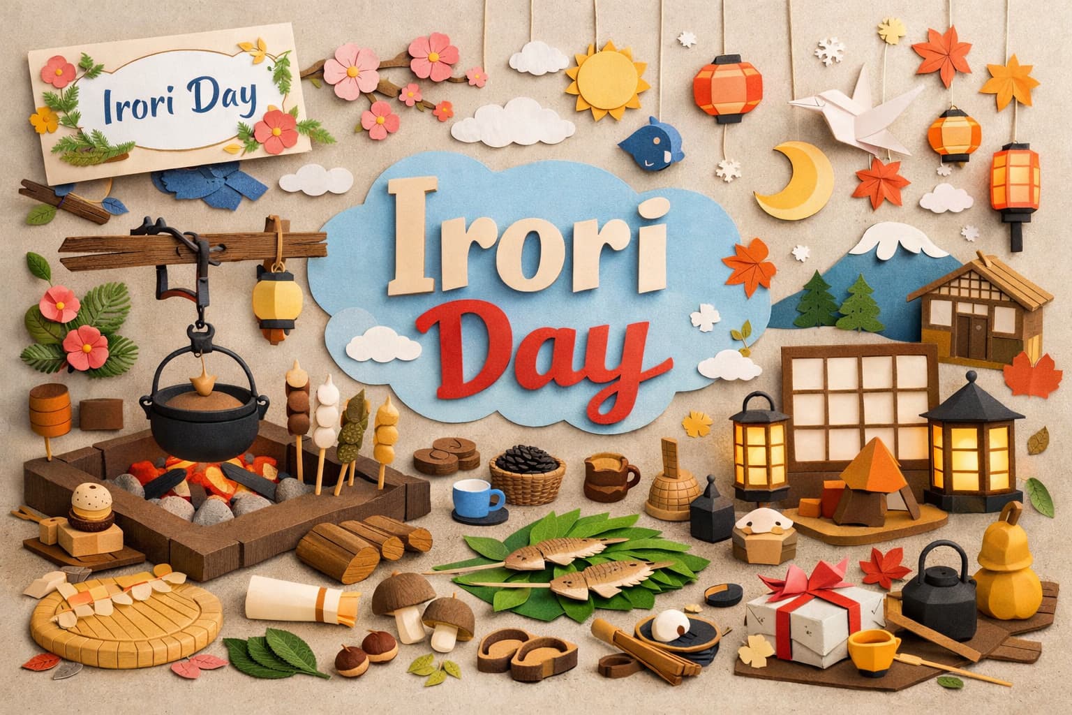 囲炉裏の日とは何かを紹介し、囲炉裏の文化的価値や現代での体験方法を伝える記念日特集