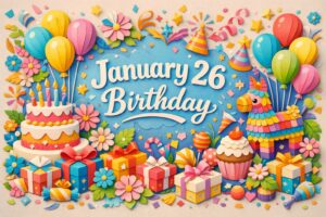 1月26日誕生日の芸能人・有名人を紹介するブログのサムネイル。綾野剛、村上信五、ジェジュン、小柳ゆき、上杉研太など多彩な分野で活躍する人物がそろう1月26日生まれの特徴を伝えるビジュアル