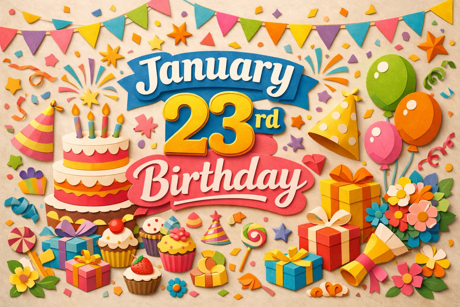 1月23日誕生日の芸能人・有名人を一覧で紹介する記事のサムネイル