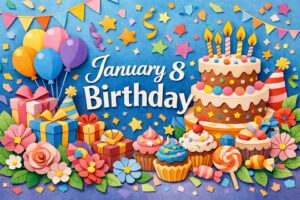 1月8日生まれの芸能人・有名人を一覧で紹介。山田杏奈、蛍原徹、小泉純一郎、デヴィッド・ボウイ、エルビス・プレスリーなど代表的な人物をわかりやすく解説。