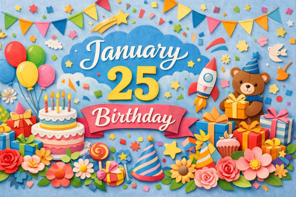 1月25日誕生日の芸能人・有名人一覧と主要人物を紹介するまとめ記事