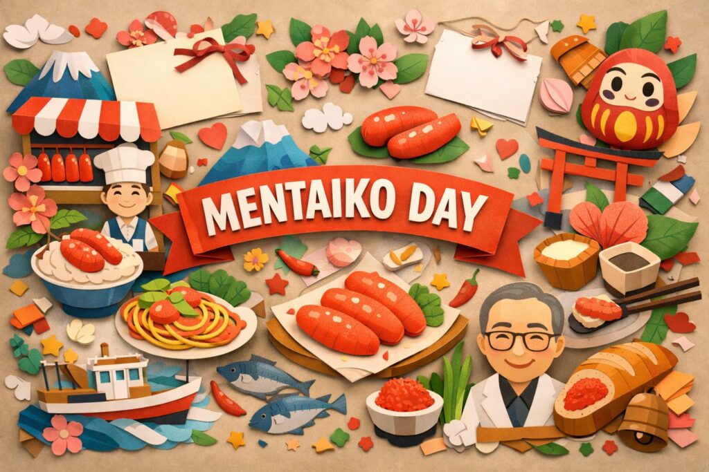 1月10日「明太子の日」の由来やふくやの歴史、辛子明太子の魅力と食文化を解説した特集ブログ