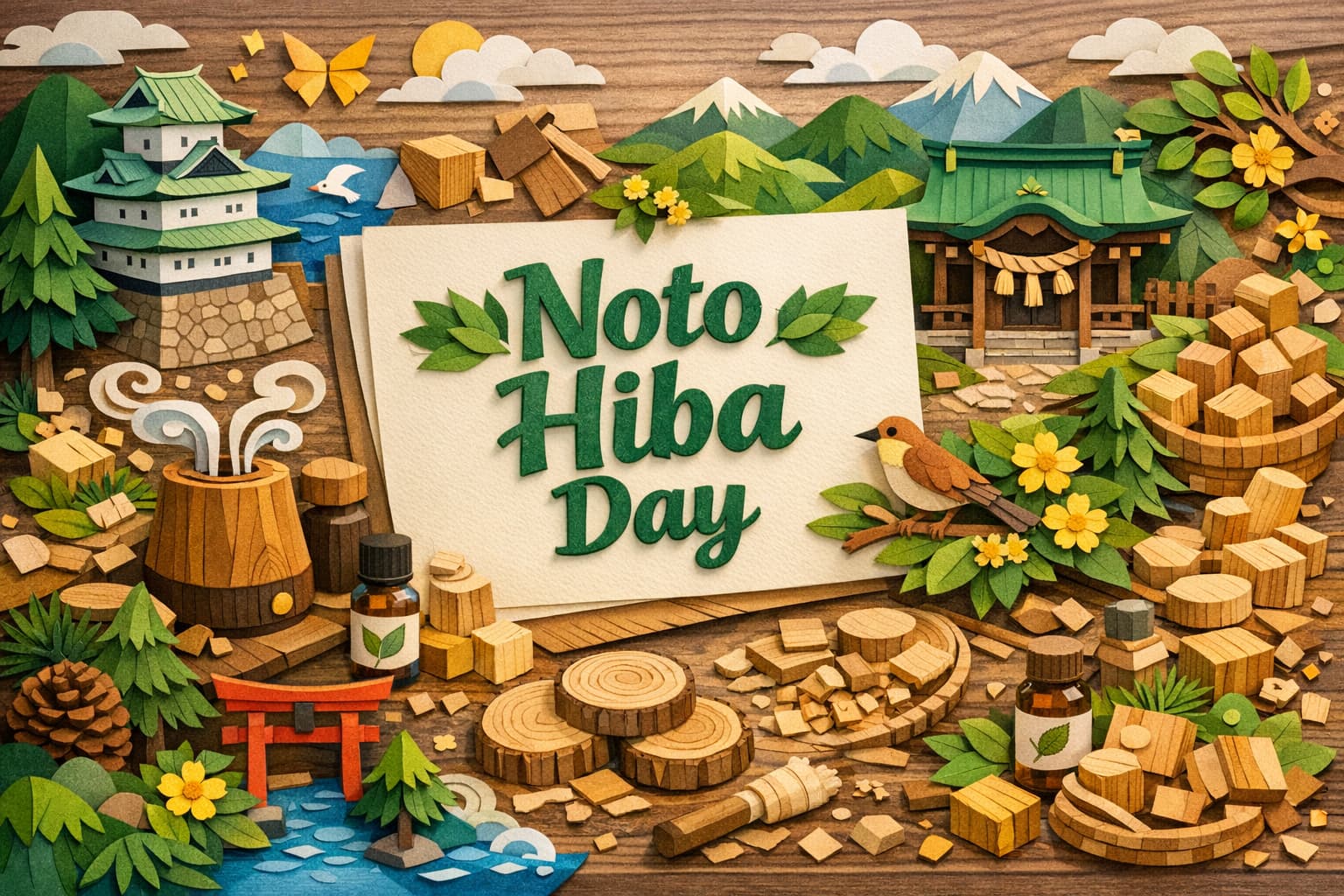 能登ヒバの日の由来や意味、能登半島地震からの復興の象徴としての役割、加賀木材の取り組み、能登ヒバの香りと特性をわかりやすく解説