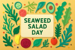 海藻サラダの日の由来と健康効果、カネリョウ海藻株式会社とその製品について詳しく紹介。