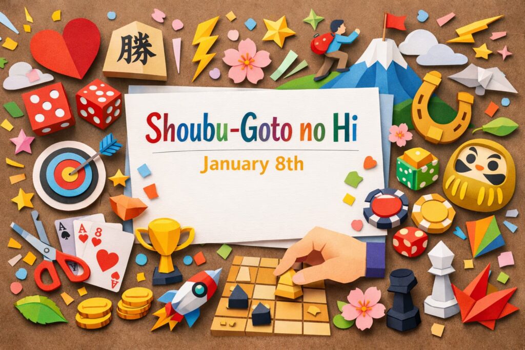 1月8日の勝負事の日はイチかバチかの語呂から生まれた記念日。一か八かの意味や由来、人生の勝負どころに活かす考え方をわかりやすく解説。