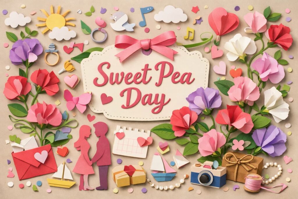 1月21日のスイートピーの日の由来や花言葉、赤いスイートピー誕生秘話、日本スイートピーの会の目的まで分かりやすく解説した記事の要点。