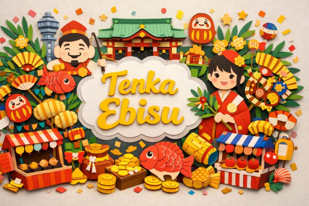 十日戎の由来や意味、今宮戎神社の魅力、縁起物の意味を解説する商売繁盛の伝統行事ブログ