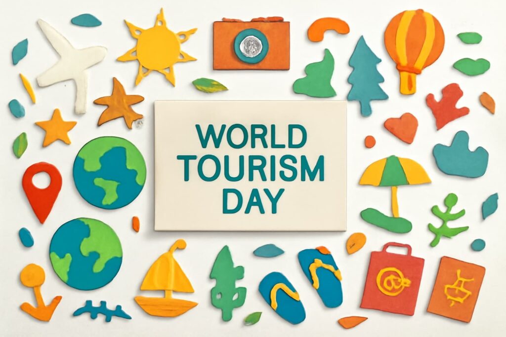 9月27日の世界観光の日に関する情報を紹介。観光業の重要性や歴史、持続可能な観光について解説。