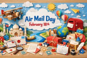 エアメールの日は世界初の航空郵便が実施された歴史を伝える記念日で、空と手紙にまつわる感動秘話を紹介
