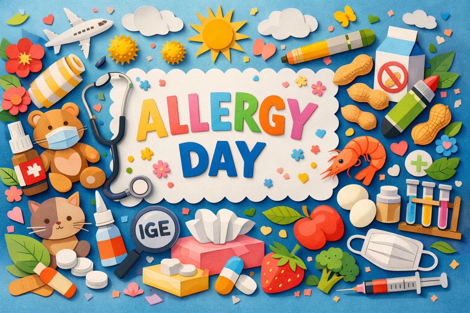 アレルギーの日は、IgE抗体の発見を記念する記念日。石坂公成・照子夫妻の功績とアレルギー医療の進歩を紹介。