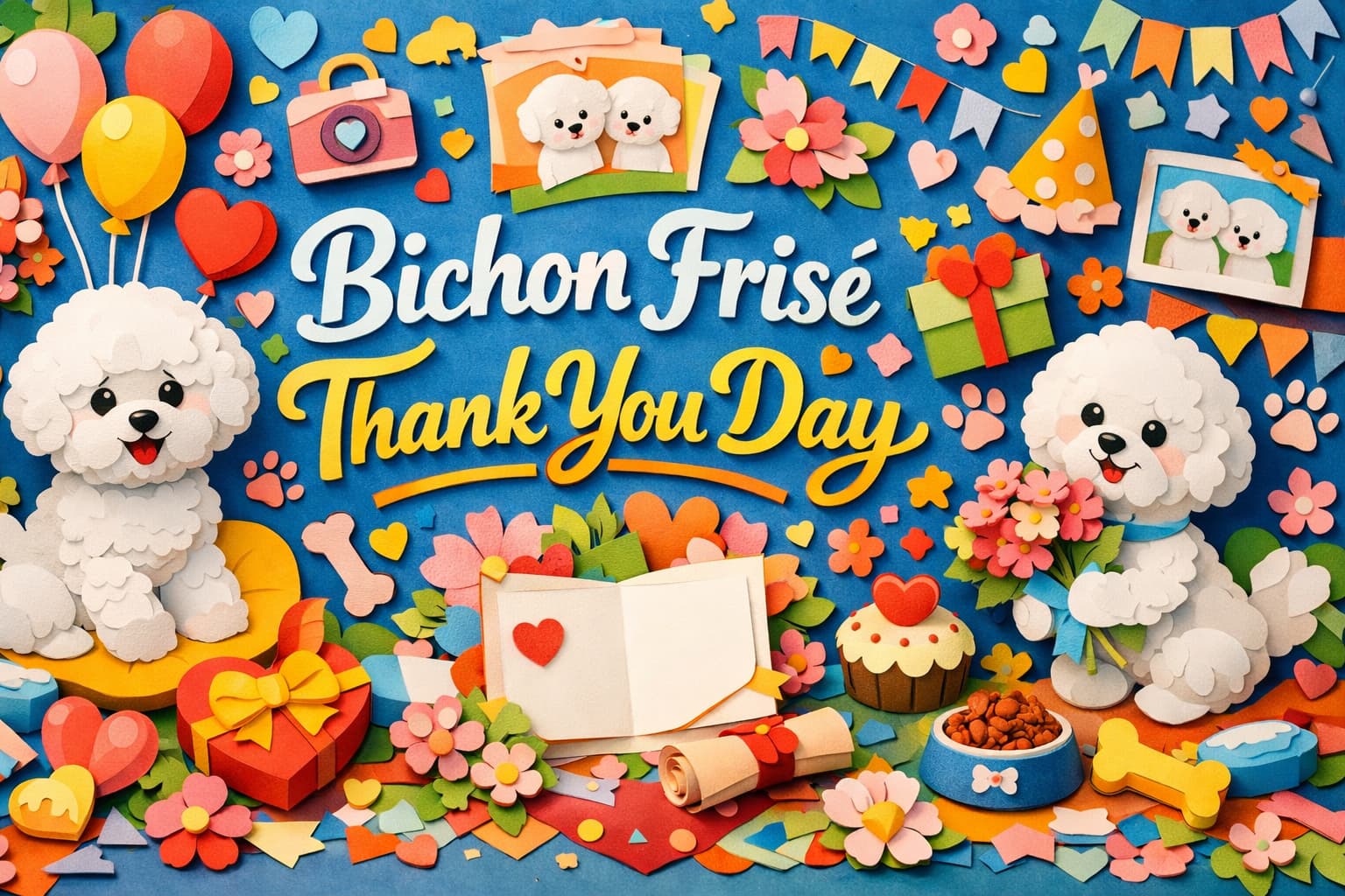 ビション・フリーゼありがとうの日の由来や過ごし方、写真撮影イベントについて解説した記念日特集