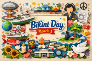 ビキニ・デー（3月1日）は1954年の第五福竜丸被曝が由来です。死の灰、久保山愛吉、展示館など要点を整理します。