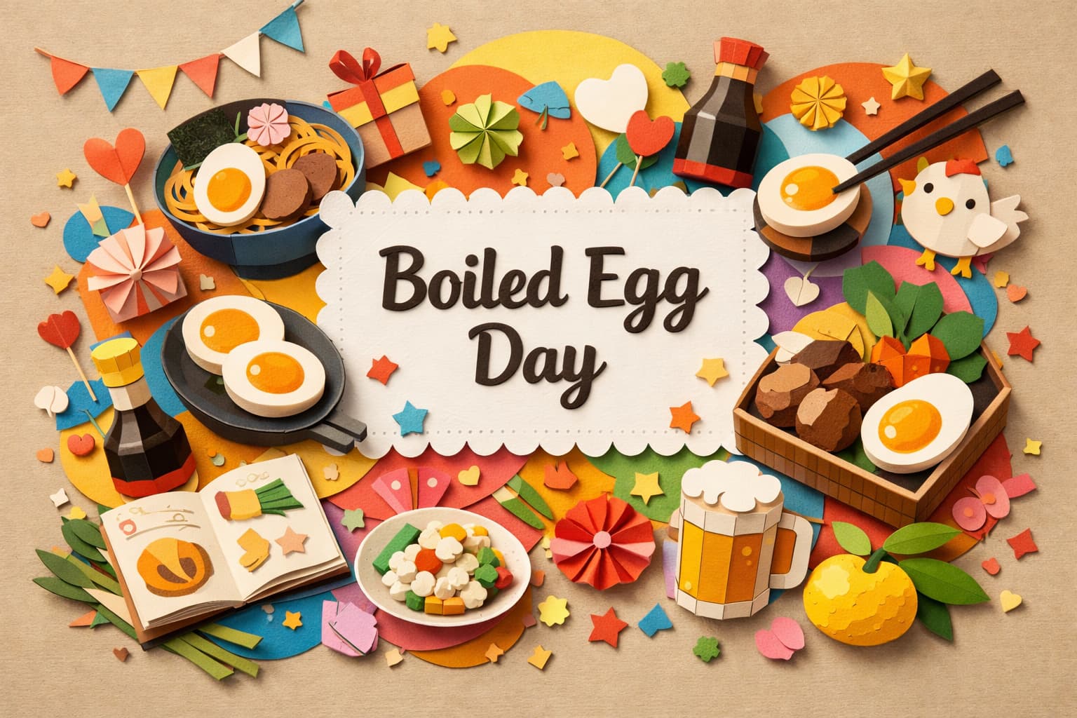 煮たまごの日の由来やレシピ、記念日制定の背景をわかりやすく紹介する解説記事