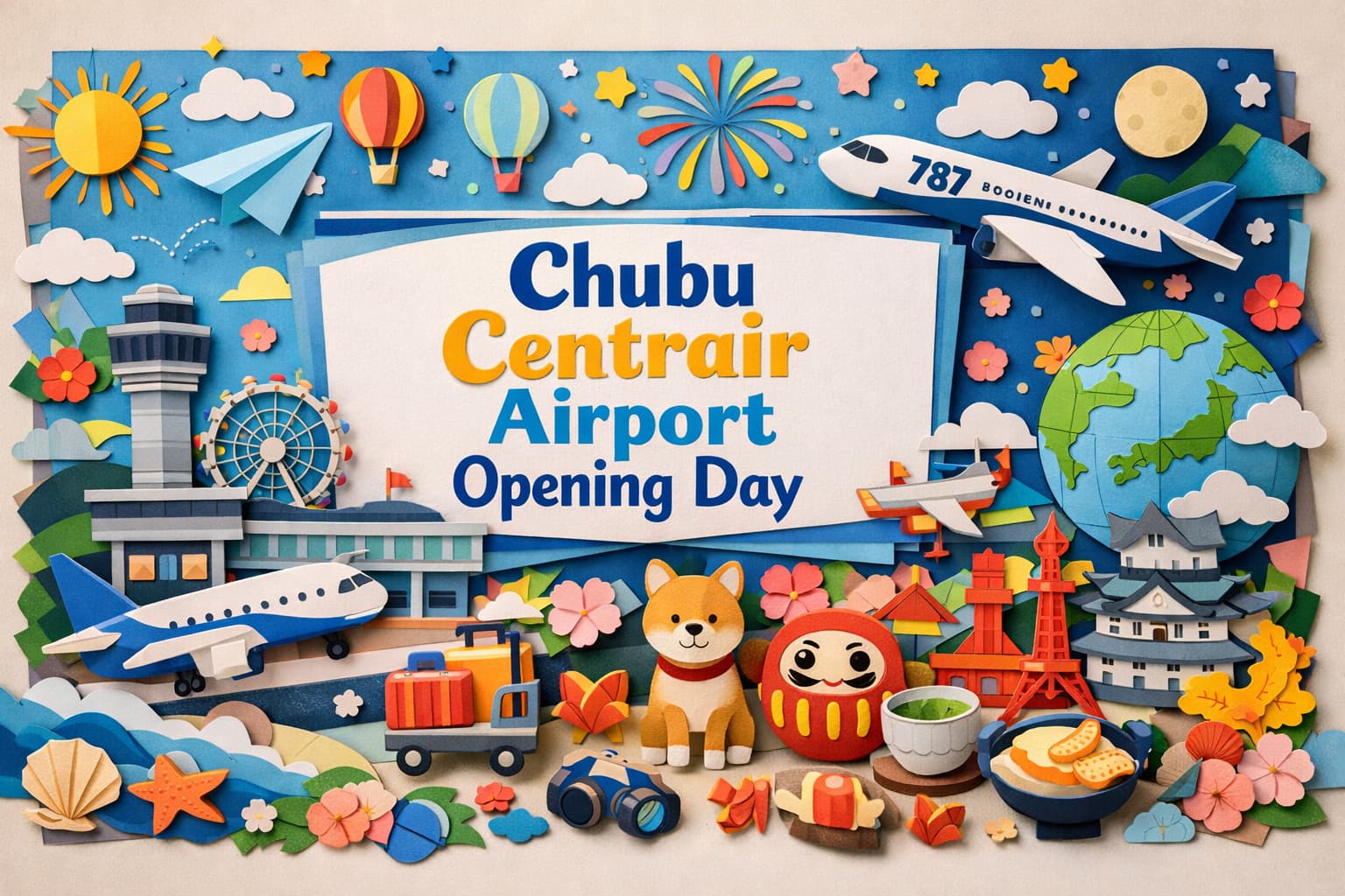 中部国際空港開港記念日に関する由来や特徴、世界的評価と地域社会への影響について詳しく解説