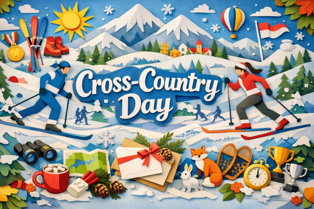 クロスカントリーの日の由来や1977年の統一ルール大会、クラシカル走法とフリー走法の違い、競技の魅力を解説する記事