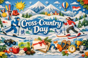 クロスカントリーの日の由来や1977年の統一ルール大会、クラシカル走法とフリー走法の違い、競技の魅力を解説する記事