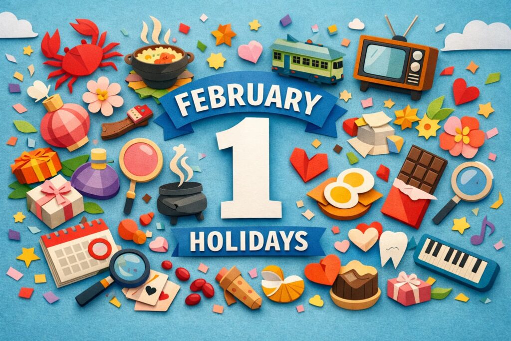 2月1日は何の日？重ね正月・テレビ放送記念日・ニオイの日・ガーナチョコレートの日・2分の1成人式など主な記念日を解説