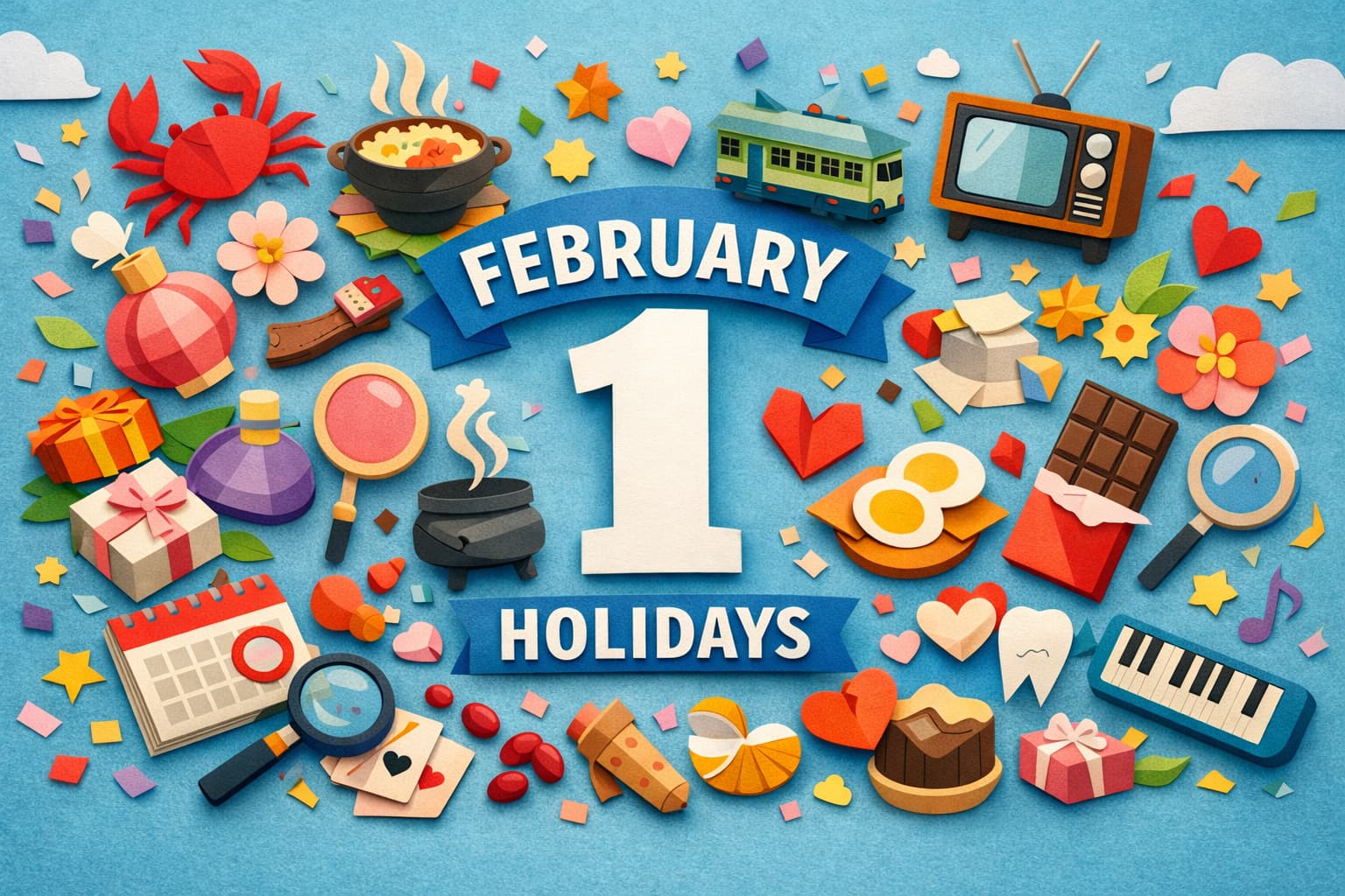 2月1日は何の日?重ね正月・テレビ放送記念日・ニオイの日・ガーナチョコレートの日・2分の1成人式など主な記念日を解説