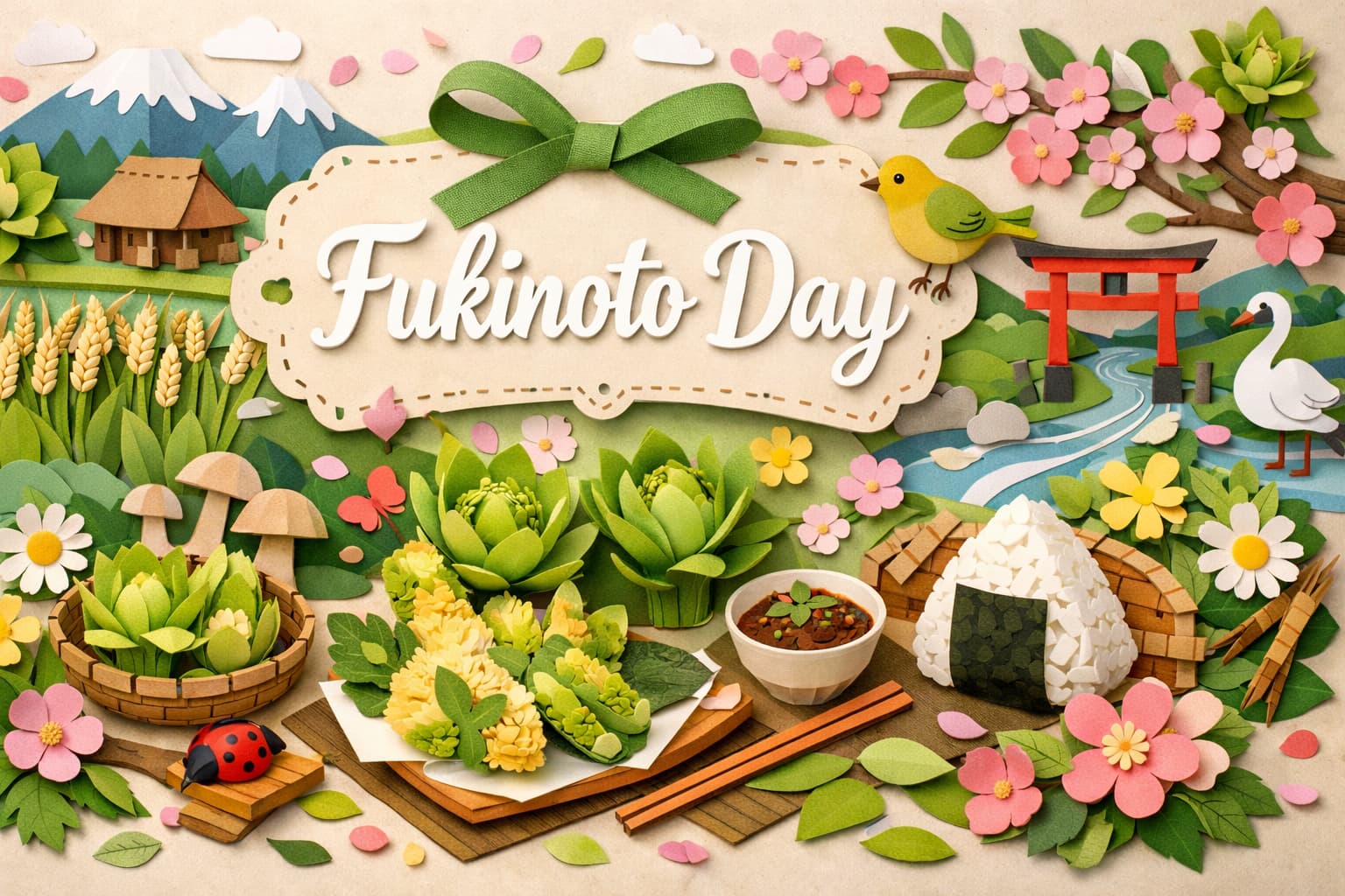 2月10日のふきのとうの日の由来や意味、宮城県大崎市とササニシキ資料館の関わり、春を告げる山菜ふきのとうの魅力と食文化を紹介