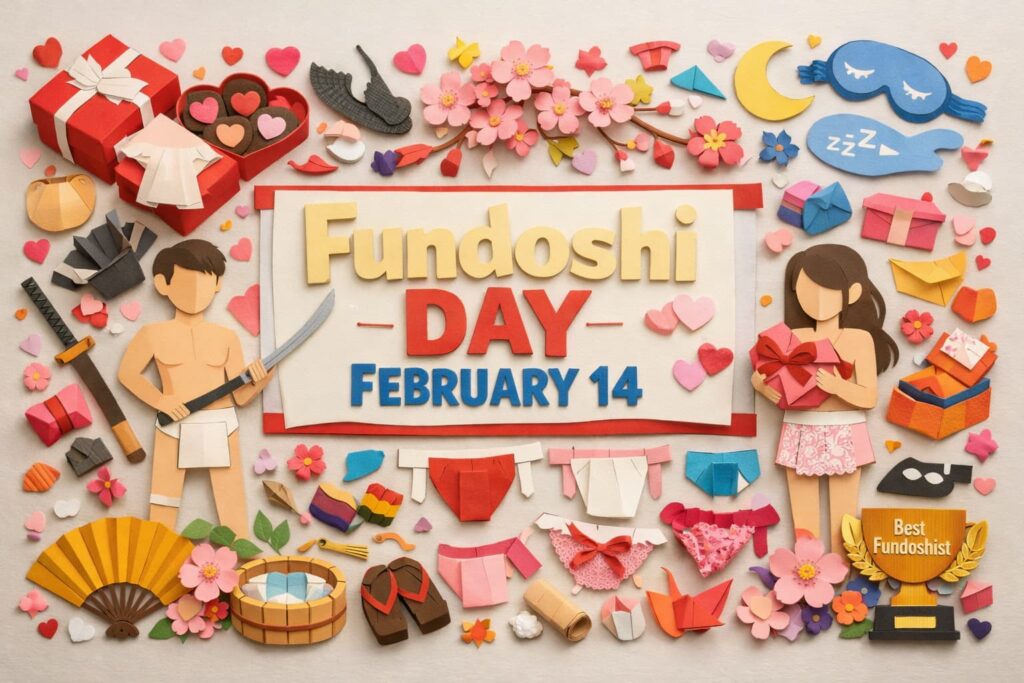 2月14日はふんどしの日。由来や意味、現代で再注目される理由やバレンタインとの関係を詳しく紹介