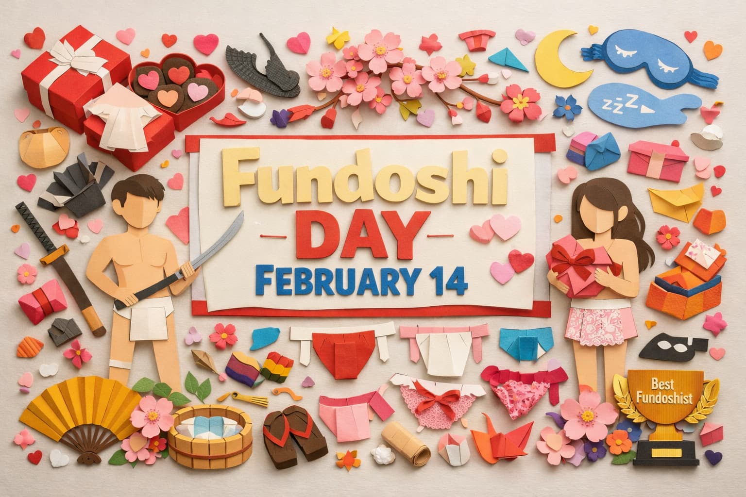 2月14日はふんどしの日。由来や意味、現代で再注目される理由やバレンタインとの関係を詳しく紹介