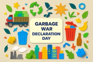 9月28日「ゴミ戦争宣言の日」を記念したゴミ問題に対する東京都の取り組みを象徴する画像