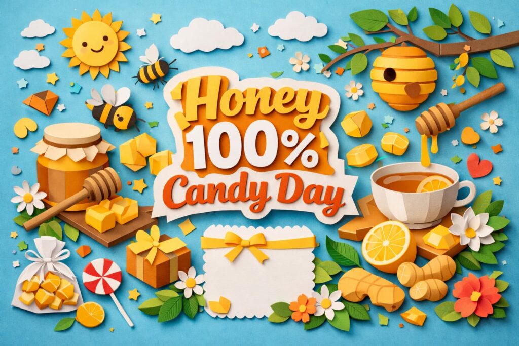 10月8日のはちみつ100％のキャンデーの日の由来や意味、扇雀飴本舗の想いと商品の魅力をわかりやすく解説した記念日ブログ