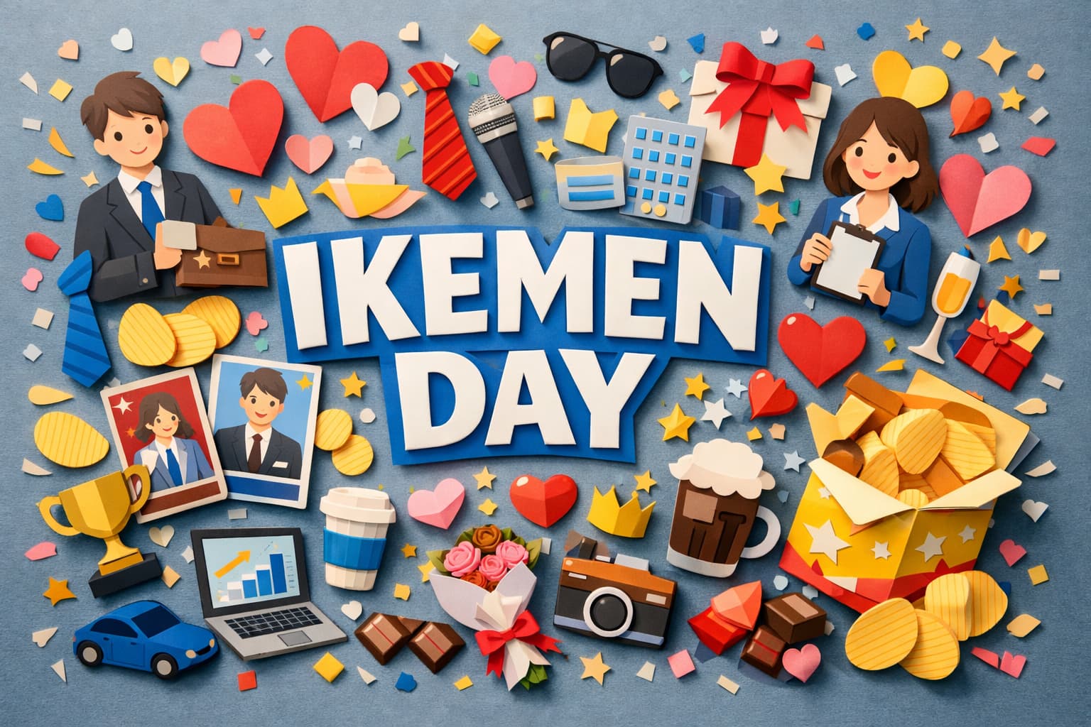 イケメンの日は見た目だけでなく、内面から輝く男性を称える記念日。バレンタインに最適な新しい価値観