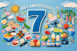 7月の記念日と年中行事を日付別一覧で紹介する「今日は何の日7月」まとめ *What Day Is It? July Anniversary Days