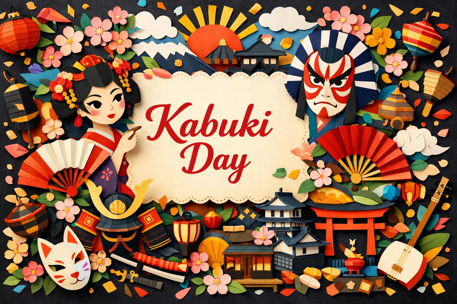 出雲阿国がかぶき踊りを披露した歌舞伎の日の由来と歌舞伎の歴史、豆知識を紹介