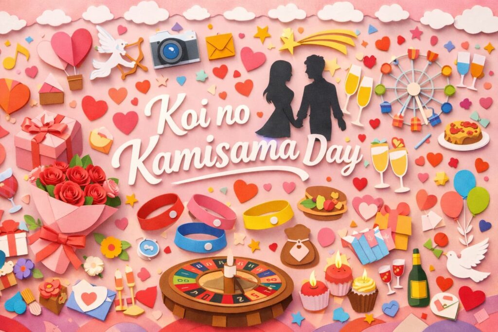 恋の神様の日は、恋を始めたい人の背中を押す出会い応援記念日。恋愛カフェの取り組みも紹介。