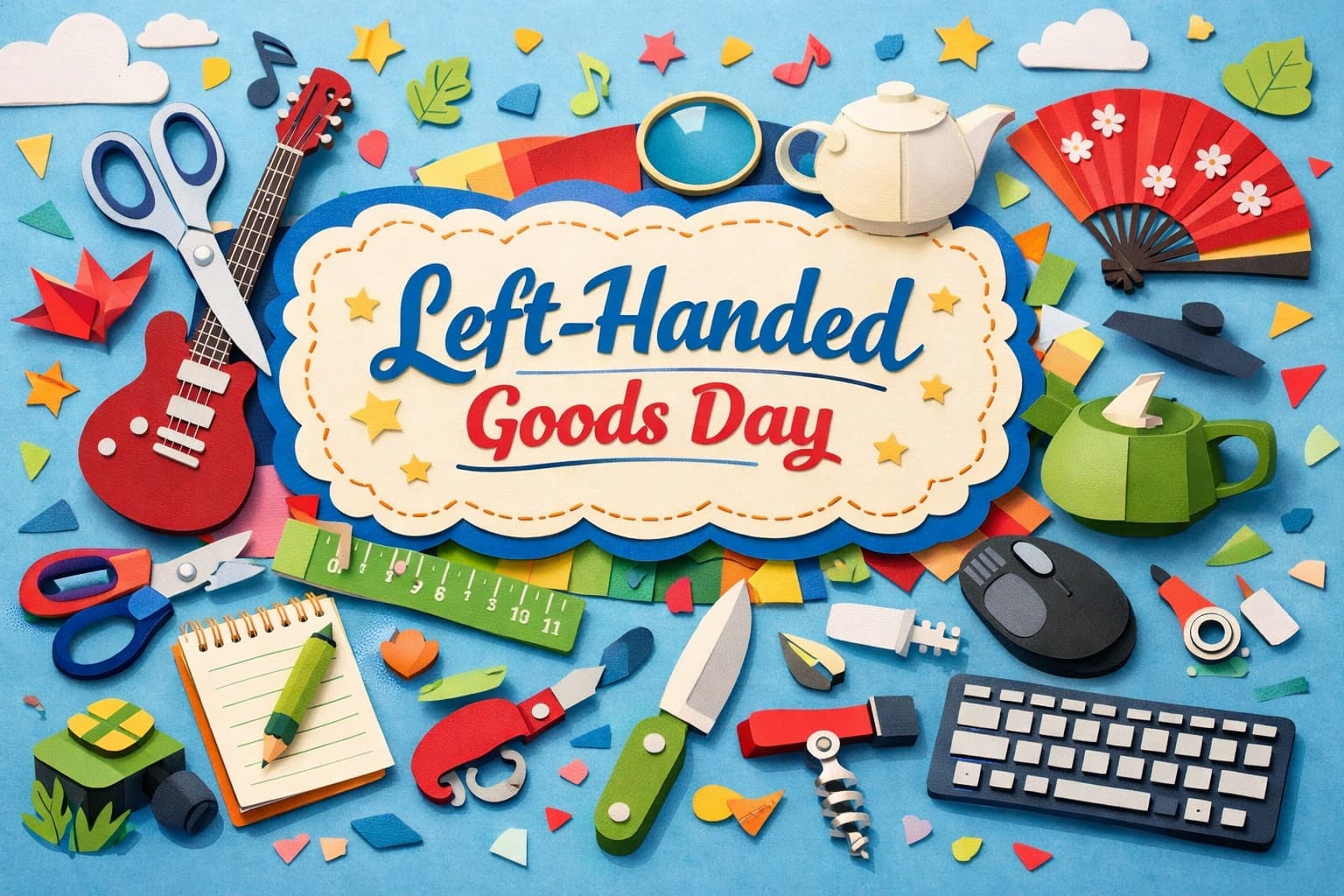 左利き用グッズの必要性や不便さを伝える記念日と、それを支える企業の取り組みを紹介