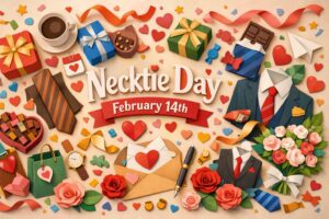 2月14日「ネクタイの日」の意味や由来、バレンタインにネクタイを贈る理由を紹介