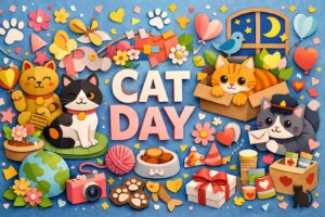 猫の日（2月22日）の意味や由来、制定背景、世界の猫の日や猫に優しい行動例まで詳しく紹介