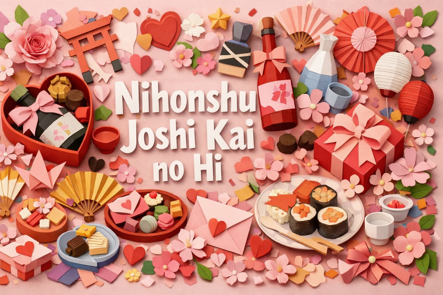 2月14日の日本酒女子会の日の由来や意味、バレンタインに日本酒を贈る文化、日本酒を楽しむ女性コミュニティの魅力をわかりやすく紹介