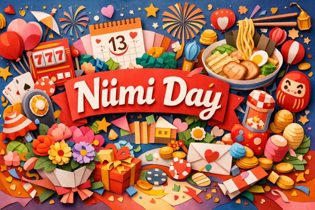ニイミの日の由来や語呂合わせの意味、株式会社ニイミの創業50周年と遊・食事業の魅力、企業理念や地域貢献の想いを解説