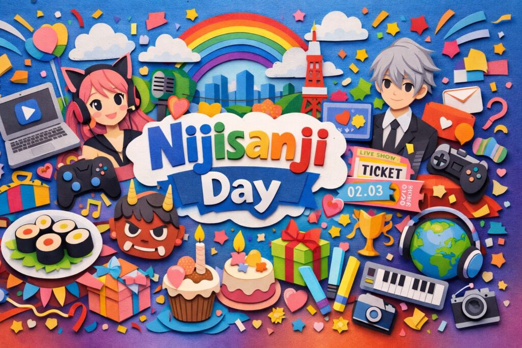 にじさんじの日の由来や人気ライバー、運営会社ANYCOLORについて解説した記念日特集記事