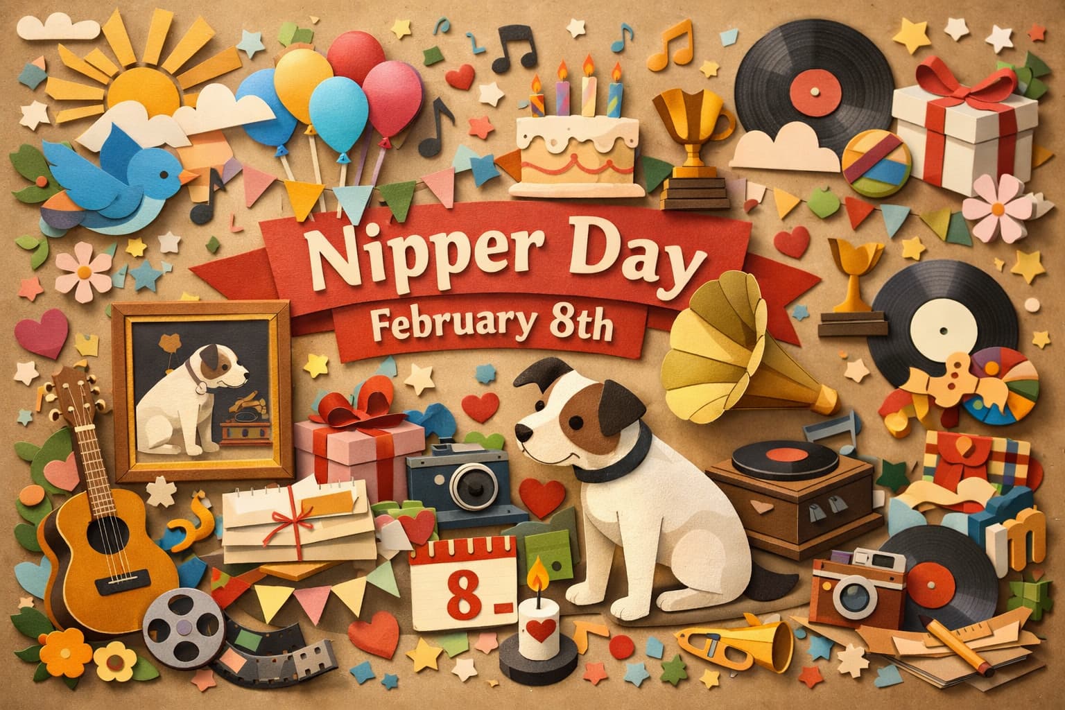 ニッパーの日の由来やビクター犬の感動エピソードを通して音楽と記憶をつなぐ記念日を解説