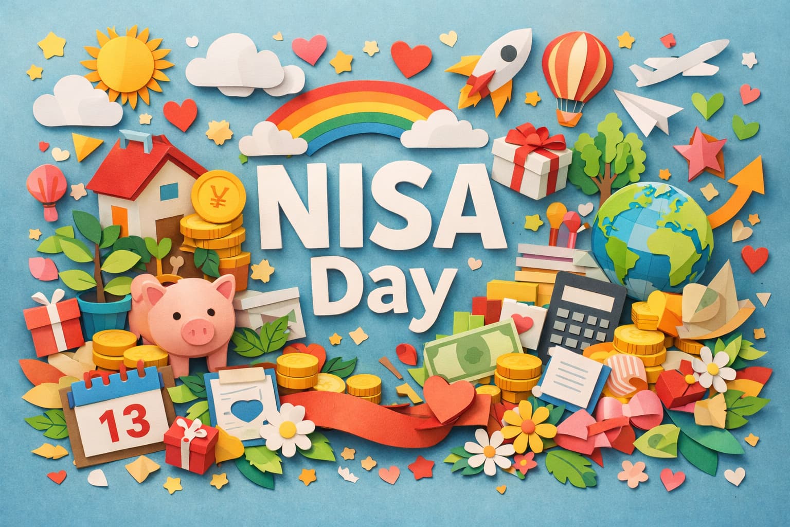 NISAの日の由来や非課税制度の特徴、新しいNISAの内容を初心者向けに解説したブログ