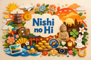 2月4日の「西の日」は西に行くと幸運に巡り会えるという縁起の良い意味を持つ記念日です