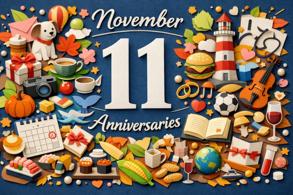 今日は何の日11月｜11月の記念日・年中行事一覧を日付別にわかりやすく解説