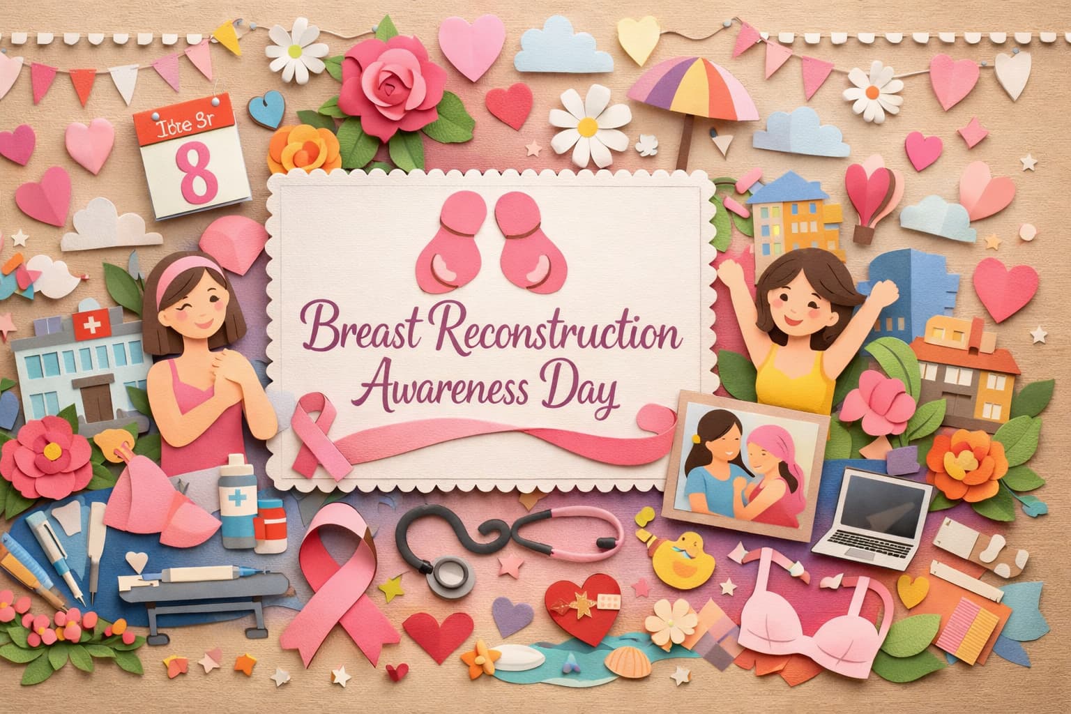 乳房再建を考える記念日として、乳がん治療後の選択肢や支援団体の活動を紹介する啓発ブログ