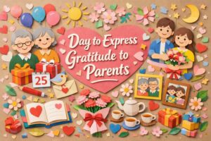 親に感謝の気持ちを伝える日（2月25日）の由来や意味、株式会社ボンズコネクトの制定背景、似顔絵ポエムの魅力まで詳しく解説